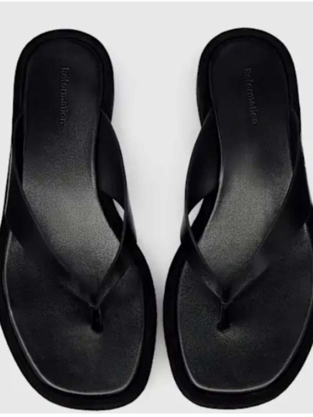 Reformation Eden Platform Thong Flipflop